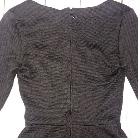 H&M 3/4 sleeve cinch waist with flare bottom sz XS - Picture 6 of 8